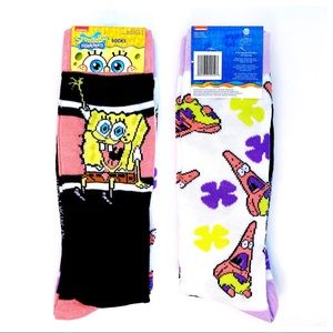 Spongebob Crew Socks Patrick Nickelodeon